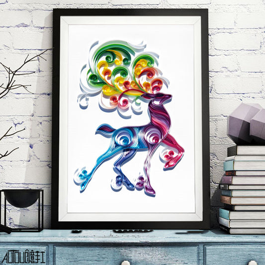 Kit DIY Tableau Papier Piqué