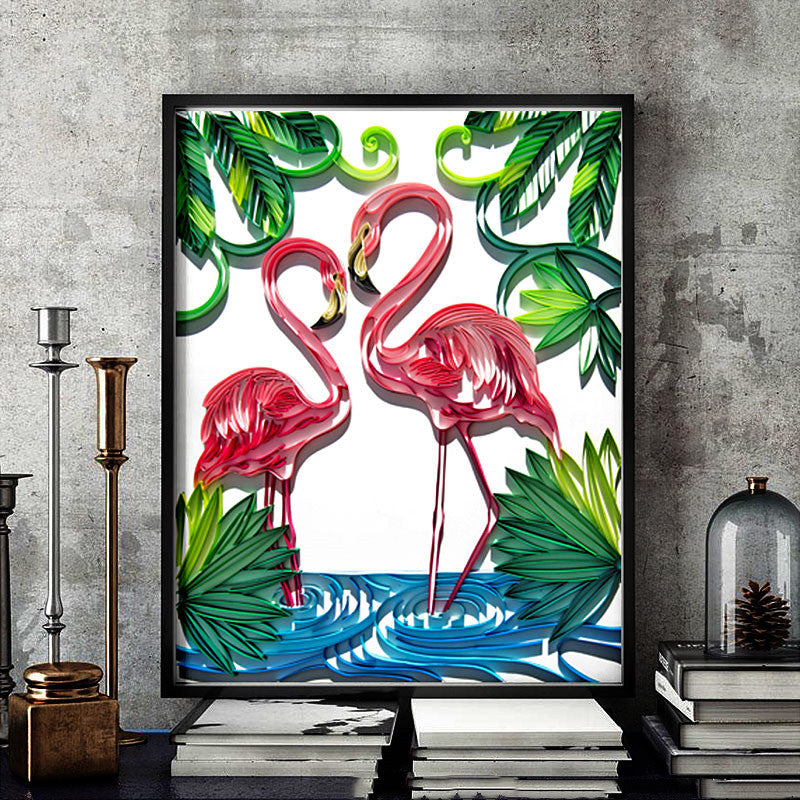 Kit DIY Tableau Papier Piqué