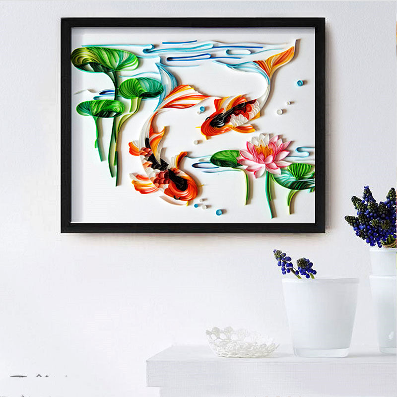 Kit DIY Tableau Papier Piqué