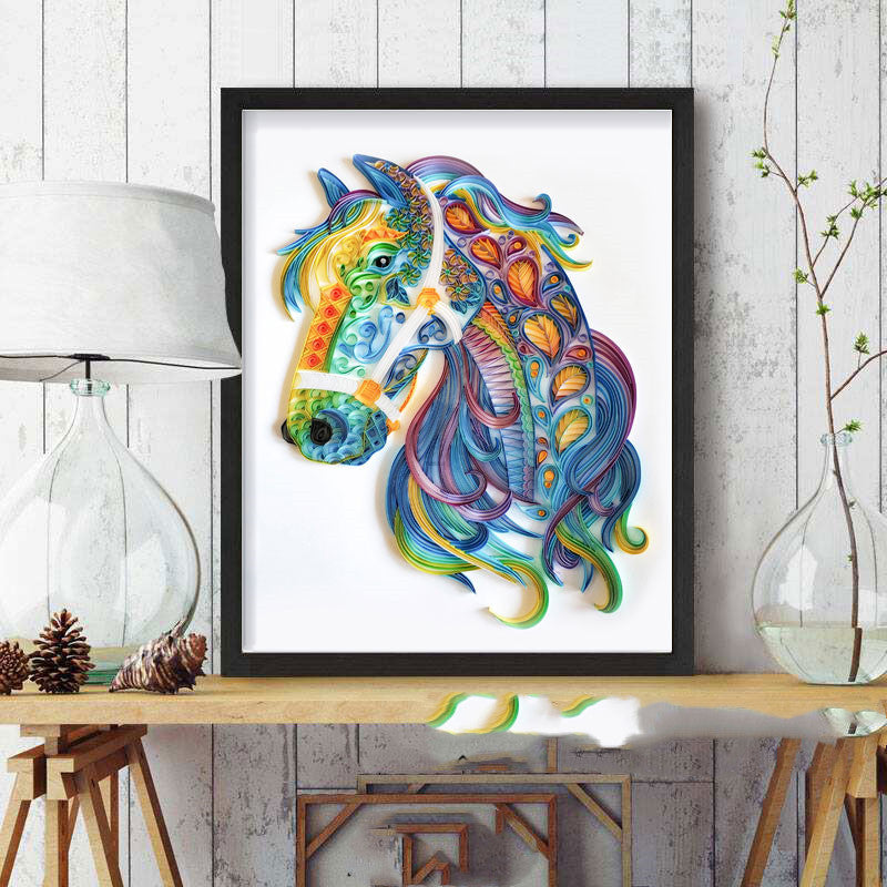 Kit DIY Tableau Papier Piqué