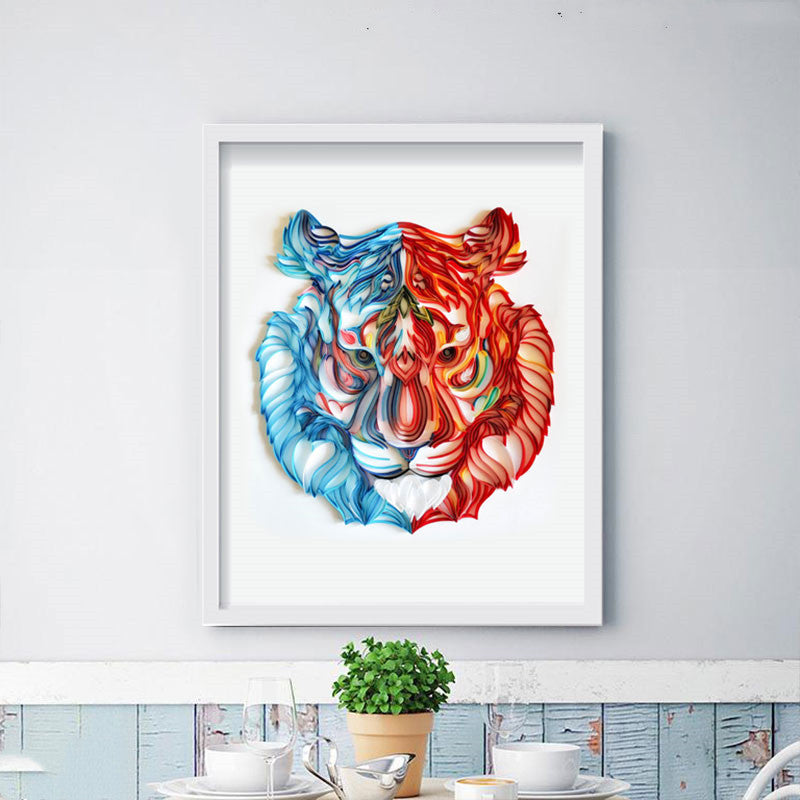 Kit DIY Tableau Papier Piqué