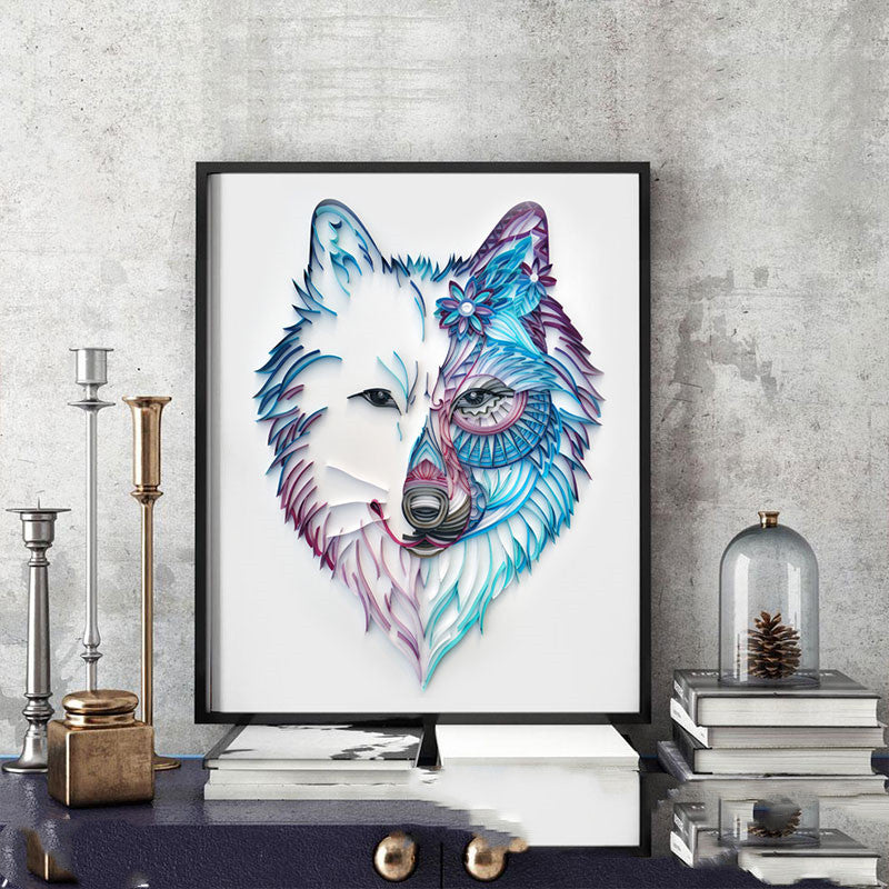 Kit DIY Tableau Papier Piqué