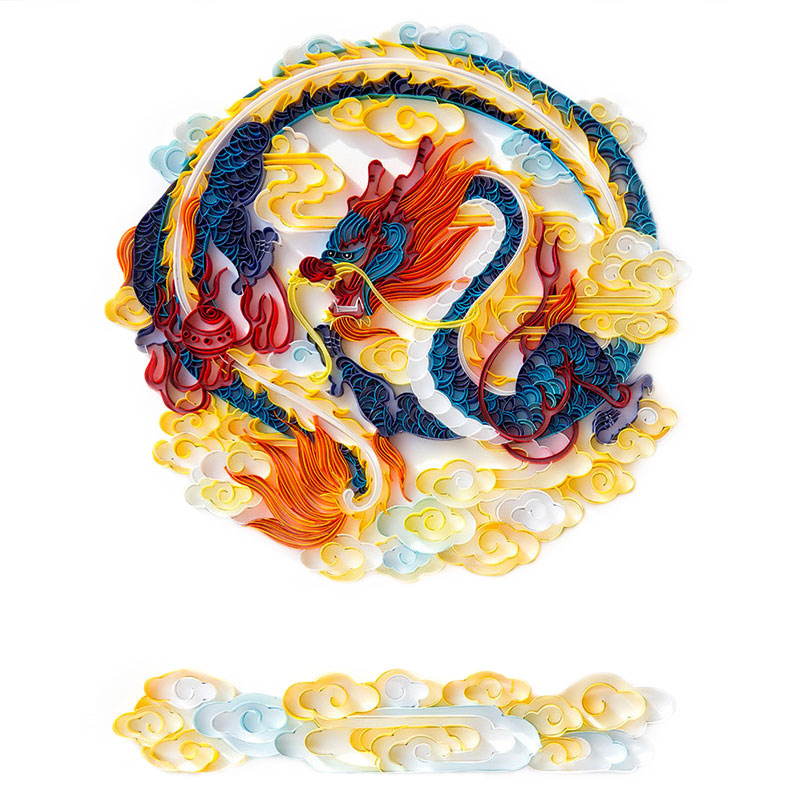 Kit DIY Tableau Papier Piqué